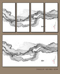 抽象水墨画