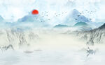 山水 
