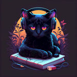 听音乐的猫