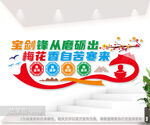 校园读书文化墙