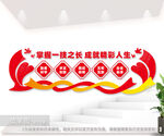 职业技术学校文化墙图片