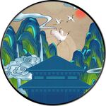 圆形装饰画