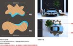 清凉夏日展车区地贴
