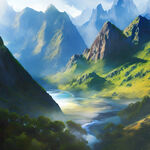 青山绿水