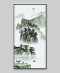 新中式山水画