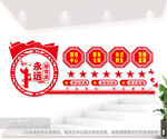 政协委员之家文化墙政协党建室