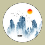 意境山水画