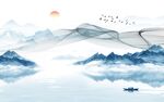 最新 现代爆款山水 tIf分层