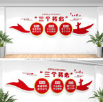 三个务必党建文化墙
