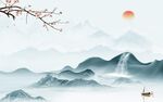 高档 客厅最新山水 TIF分层