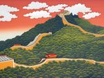 长城插画
