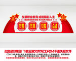 职业教育文化墙