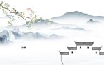 新款 高档背景山水 TIf分层
