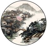 国画山水