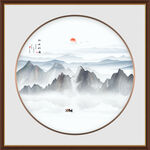 新中式水墨画
