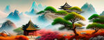 山水画
