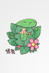 卡通二十四节气惊蛰