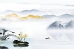 新中式背景墙