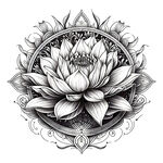 莲花图案