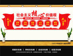 核心价值观文化墙