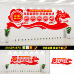企业党建文化墙