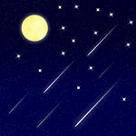 夜晚的星空