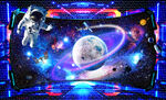 酒吧KTV星空背景墙