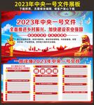 中央一号文件展板