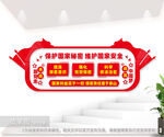 保密文化墙图片