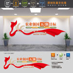 农业强国五强目标文化墙