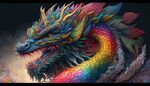 彩绘中国龙