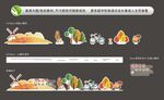 商场超市卖场秋季氛围装饰造型