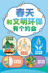文明环保海报