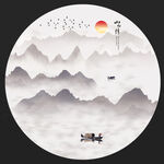 山水画 
