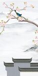 简约 山水中式玄关 TiF分层