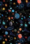 星空 数码印花