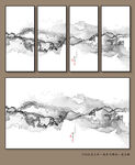 抽象水墨画