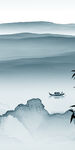 高档 玄关中式框画 tiF分层