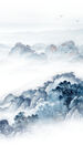 蓝色 高清热门玄关 Tif分层