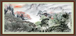 山水风景画 