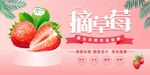 草莓海报