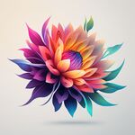 唯美的创意鲜花