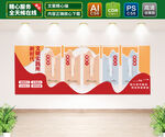 新时代文明实践站文化墙