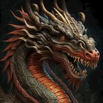高清逼真的龙