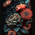 牡丹花背景图