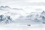 中式山水画