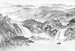 水墨山水