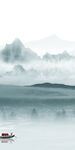 蓝色 高端新玄关画 tIf分层