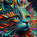 艺术猫脸