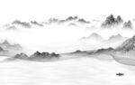 爆款 热销新款山水 Tif分层